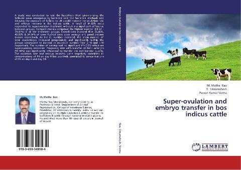 Super-ovulation and embryo transfer in bos indicus cattle