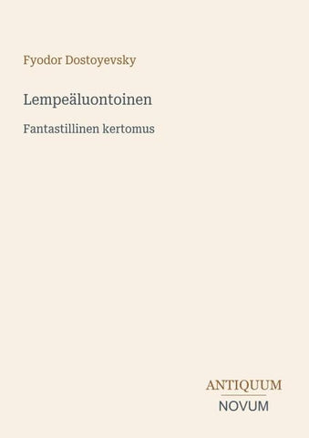 Lempeäluontoinen