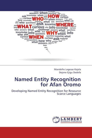 Named Entity Recognition for Afan Oromo