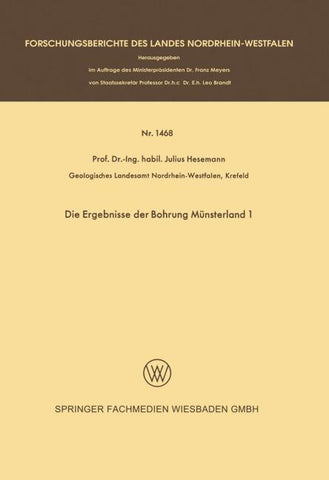 Die Ergebnisse der Bohrung Münsterland 1