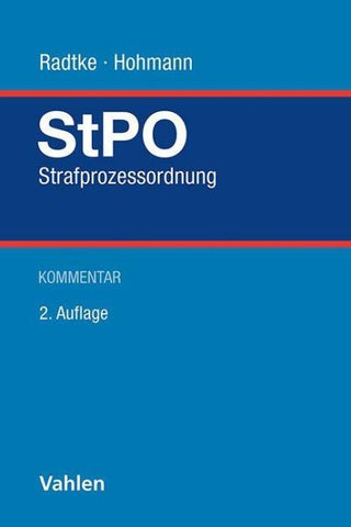 Strafprozessordnung. StPO