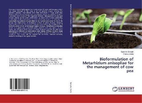 Bioformulation of Metarhizium anisopliae for the management of cow pea