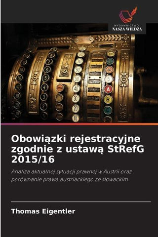 Obowi¿zki rejestracyjne zgodnie z ustaw¿ StRefG 2015/16