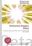 Relativistic Doppler Effect