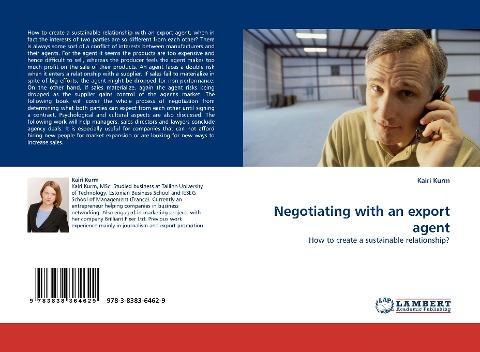 Negotiating with an export agent