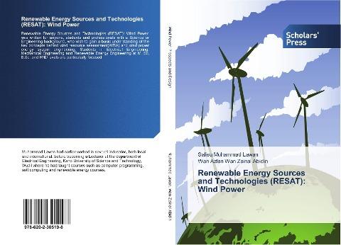 Renewable Energy Sources and Technologies (RESAT): Wind Power