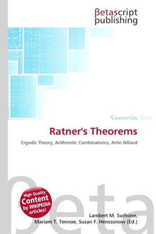 Ratner's Theorems