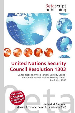 United Nations Security Council Resolution 1303