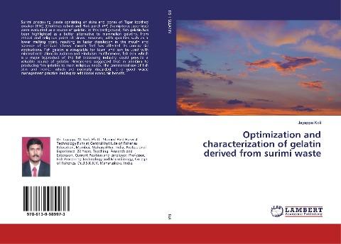 Optimization and characterization of gelatin derived from surimi waste