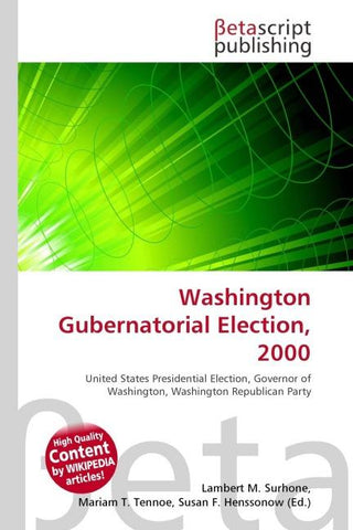 Washington Gubernatorial Election, 2000