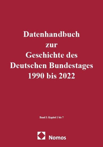 Datenhandbuch zur Geschichte des Deutschen Bundestages 1990 bis 2022