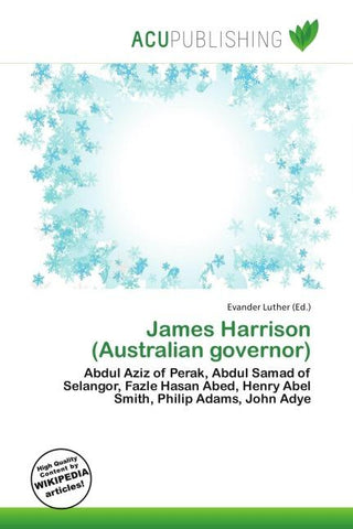 James Harrison (Australian governor)
