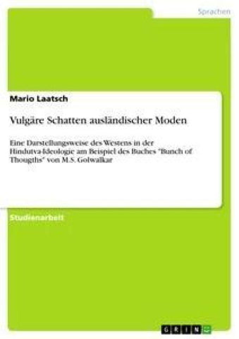 Vulgäre Schatten ausländischer Moden