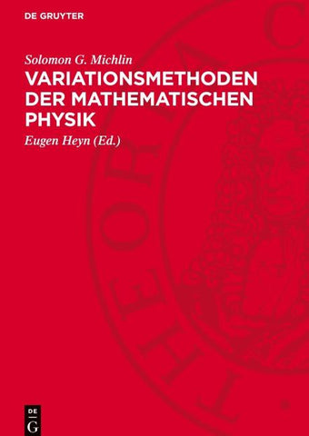 Variationsmethoden der mathematischen Physik