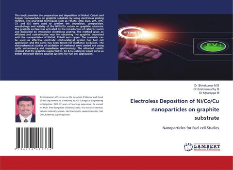 Electroless Deposition of Ni/Co/Cu nanoparticles on graphite substrate
