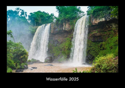 Wasserfälle 2025 Fotokalender DIN A3