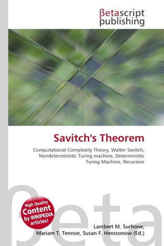 Savitch's Theorem