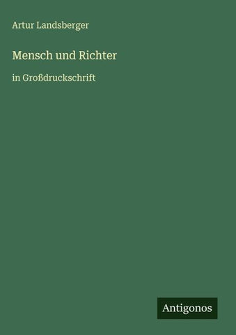 Mensch und Richter