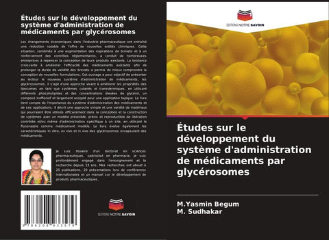 Études sur le développement du système d'administration de médicaments par glycérosomes