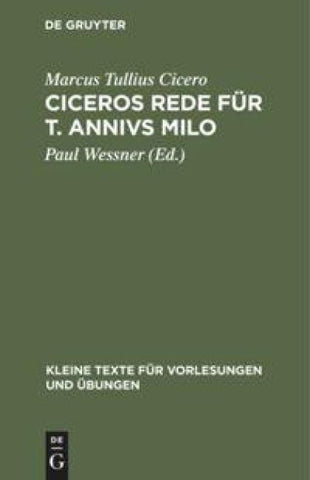 Ciceros Rede für T. Annivs Milo