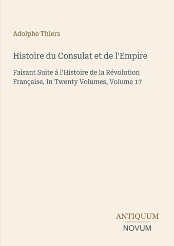 Histoire du Consulat et de l'Empire