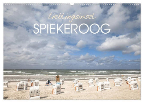 Lieblingsinsel Spiekeroog (Wandkalender 2026 DIN A2 quer), CALVENDO Monatskalender