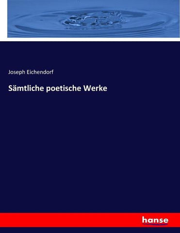 Sämtliche poetische Werke