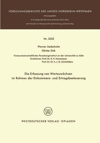 Die Erfassung von Wertzuwächsen im Rahmen der Einkommens- und Ertragsbesteuerung