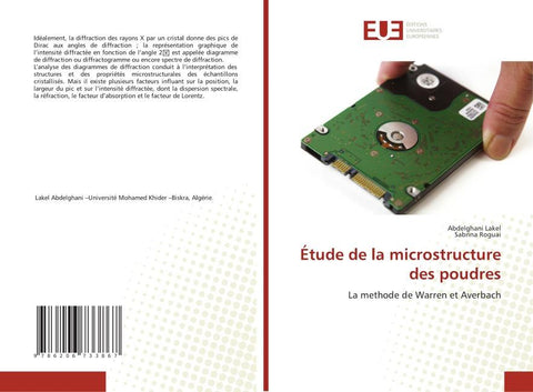 Étude de la microstructure des poudres
