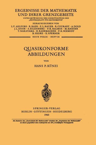 Quasikonforme Abbildungen