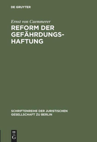 Reform der Gefährdungshaftung