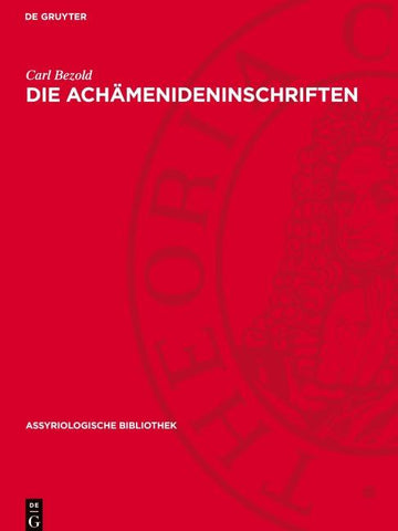 Die Achämenideninschriften