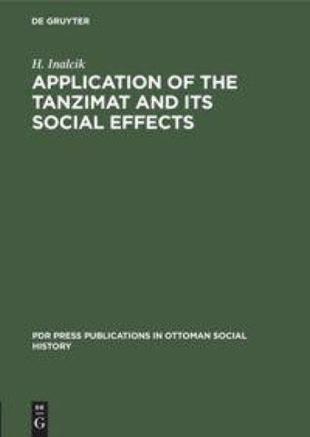 Application of the Tanzimat and its social effects