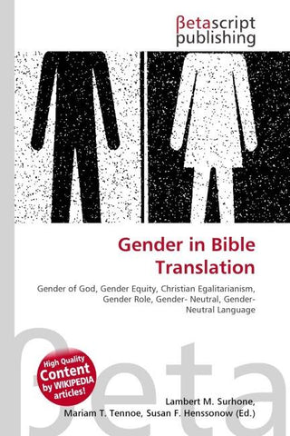 Gender in Bible Translation