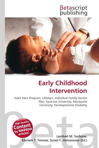 Early Childhood Intervention