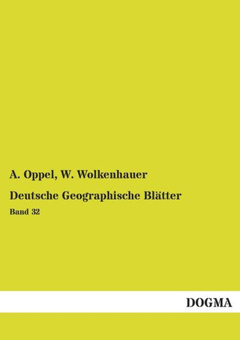 Deutsche Geographische Blätter