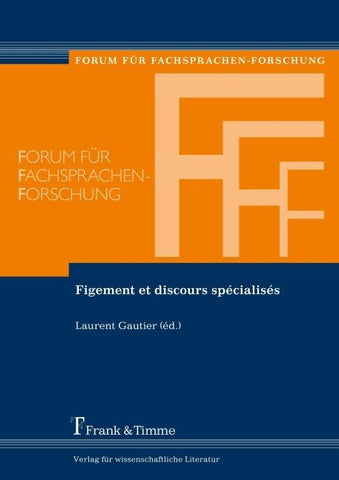 Figement et discours spécialisés