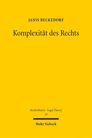 Komplexität des Rechts