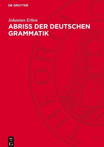 Abriss der deutschen Grammatik