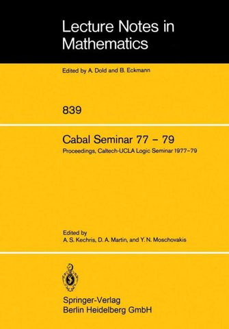 Cabal Seminar 77 – 79