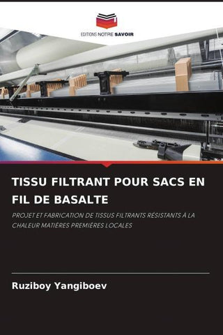 TISSU FILTRANT POUR SACS EN FIL DE BASALTE
