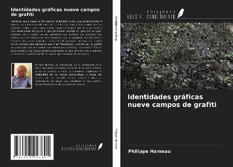 Identidades gráficas nueve campos de grafiti