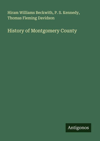 History of Montgomery County