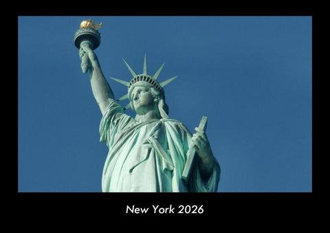 New York 2026 Fotokalender DIN A3