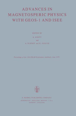 Advances in Magnetospheric Physics with GEOS-1 and ISEE
