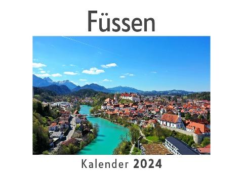 Füssen (Wandkalender 2024, Kalender DIN A4 quer, Monatskalender im Querformat mit Kalendarium, Das perfekte Geschenk)