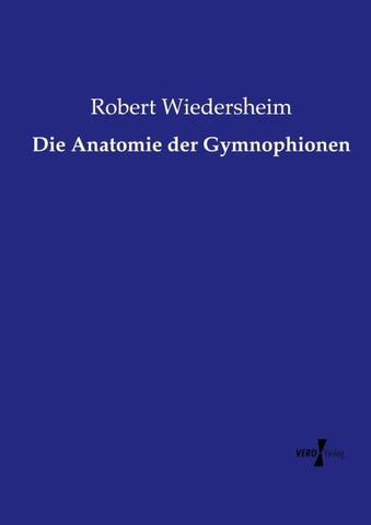 Die Anatomie der Gymnophionen