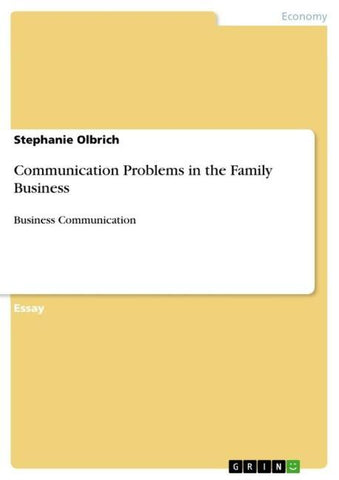 Communication Problems in the Family Business