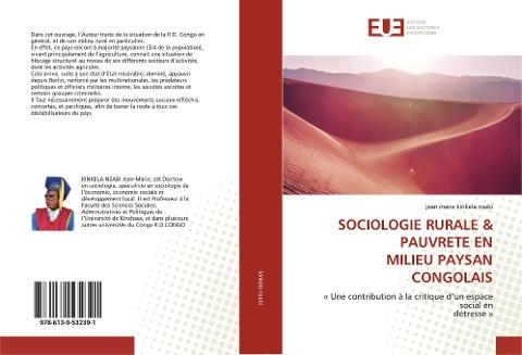 SOCIOLOGIE RURALE & PAUVRETE ENMILIEU PAYSAN CONGOLAIS
