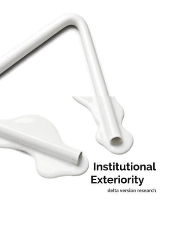 Institutional Exteriority